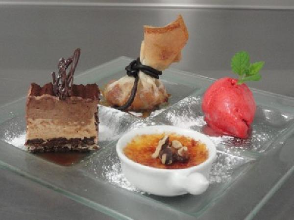 Carte des desserts - Restaurant Gastronomique Morbihan